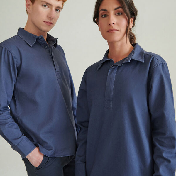 Front Row Pullover Drill Shirt Thumbnail