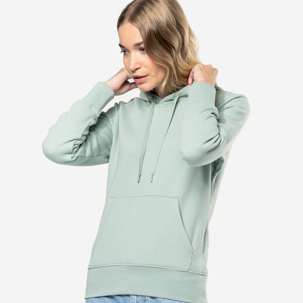 Kariban Ladies Eco Friendly Hooded Sweatshirt Thumbnail