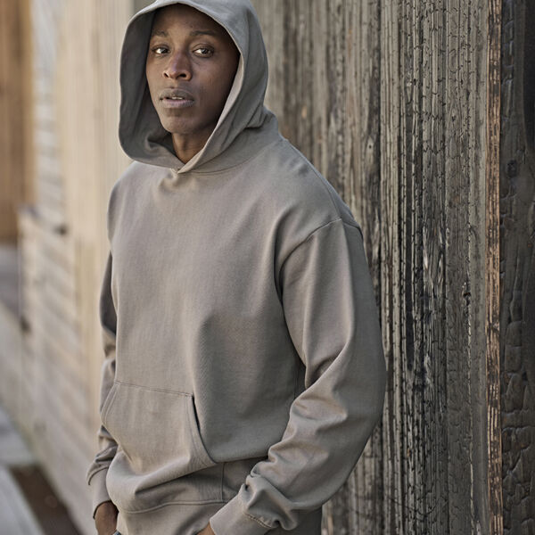 Tee Jays Unlabeled Heavy Loose Fit Hooded Sweatshirt Thumbnail