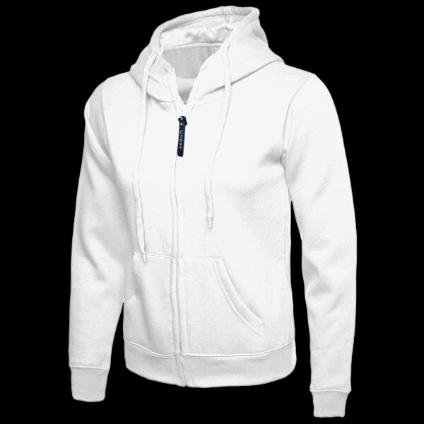 Ladies Classic Full Zip Hooded Sweatshirt Thumbnail