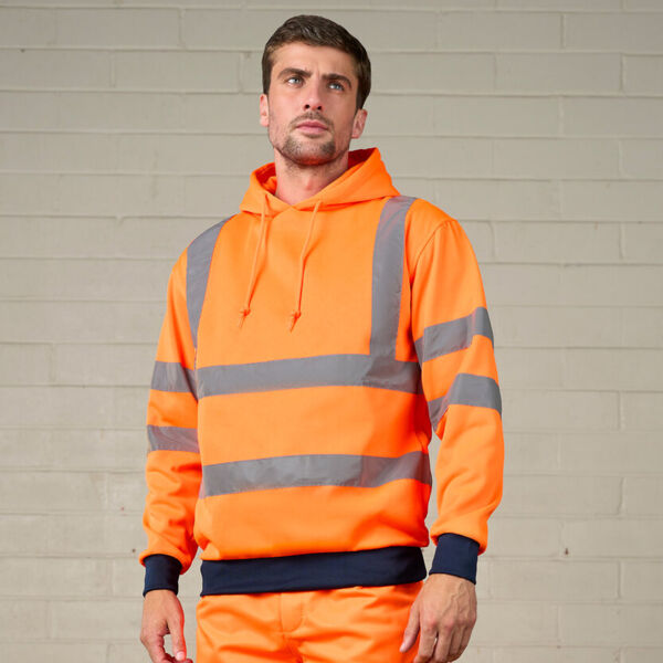 High visibility hoodie Thumbnail