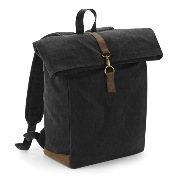 Heritage waxed canvas backpack Thumbnail